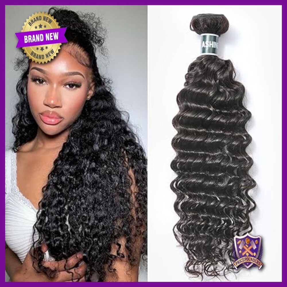 20 Inch Human Hair Extensions Deep Wave Unprocessed Cambodian Raw Hair
